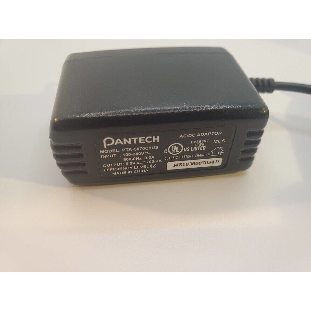 Original NEW OEM PANTECH PTA-5070C9US AC Home Travel Charger